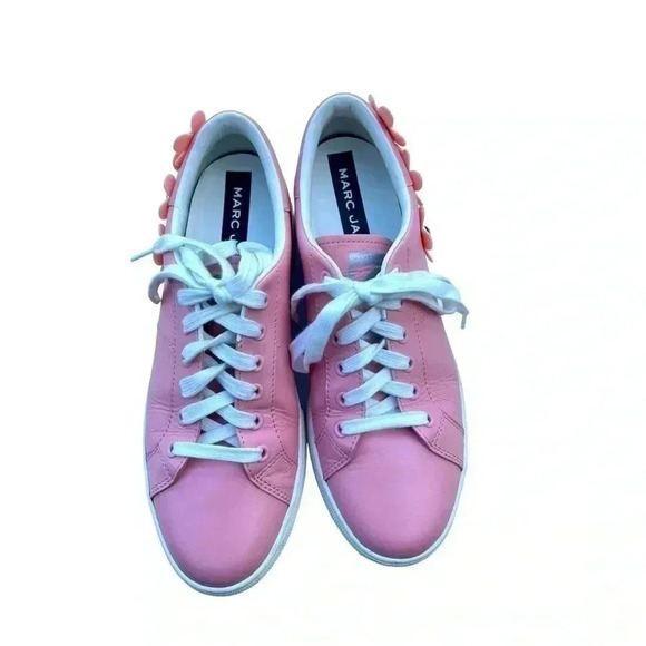 MARC JACOB DAISY STUD WOMEN’S LEATHER SNEAKERS SIZE 41/ US 11 - Picture 6 of 13